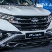 本地发布全新 Toyota Rush，两个等级预估价从RM93K起