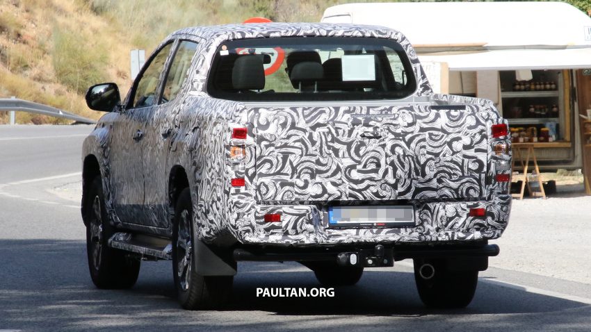全新 Mitsubishi Triton 11月9日全球首发，泰国谍照曝光 79188