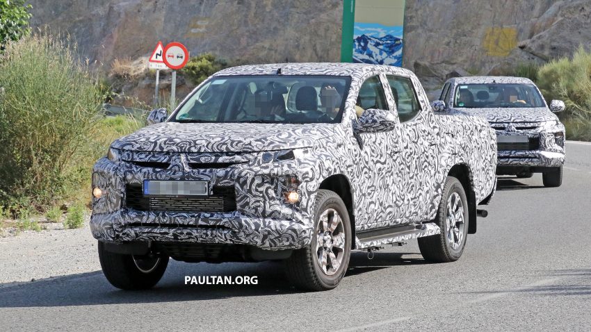全新 Mitsubishi Triton 11月9日全球首发，泰国谍照曝光 79182