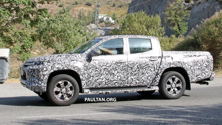 全新 Mitsubishi Triton 11月9日全球首发，泰国谍照曝光 79184