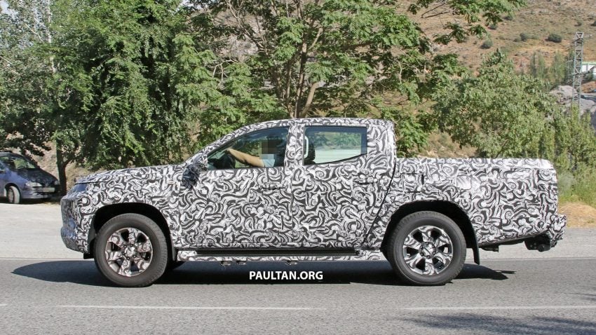 全新 Mitsubishi Triton 11月9日全球首发，泰国谍照曝光 79185
