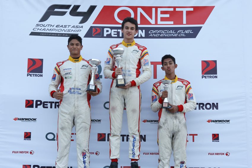 东南亚F4大奖赛: Ghiretti 持续大热, 大马二车手登领奖台 80314