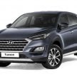 小改款 Hyundai Tucson 本地上市，双等级价格RM124K起