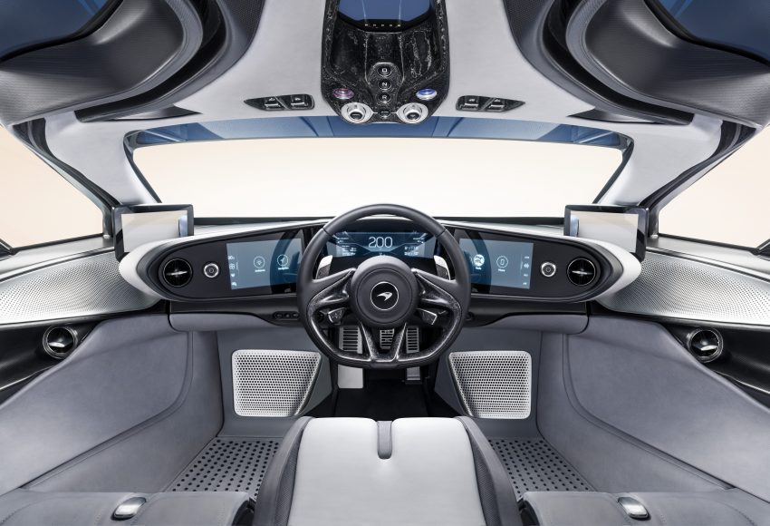 McLaren Speedtail 三座位超跑发布，1050匹马力，12.8秒飙破300km/h，极速达403km/h，全球限量生产106辆 80104