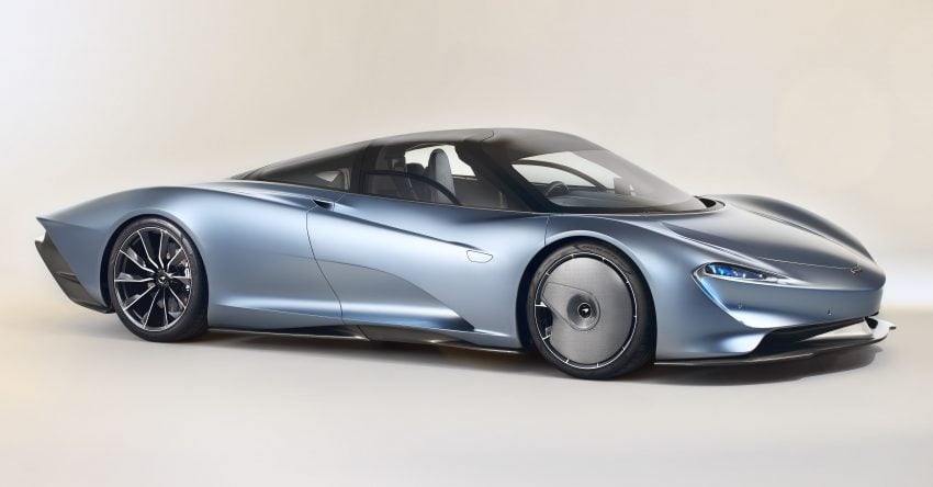 McLaren Speedtail 三座位超跑发布，1050匹马力，12.8秒飙破300km/h，极速达403km/h，全球限量生产106辆 80106