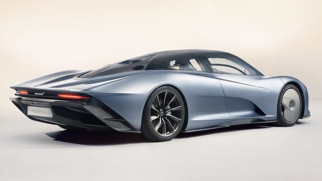 McLaren Speedtail 三座位超跑发布，1050匹马力，12.8秒飙破300km/h，极速达403km/h，全球限量生产106辆