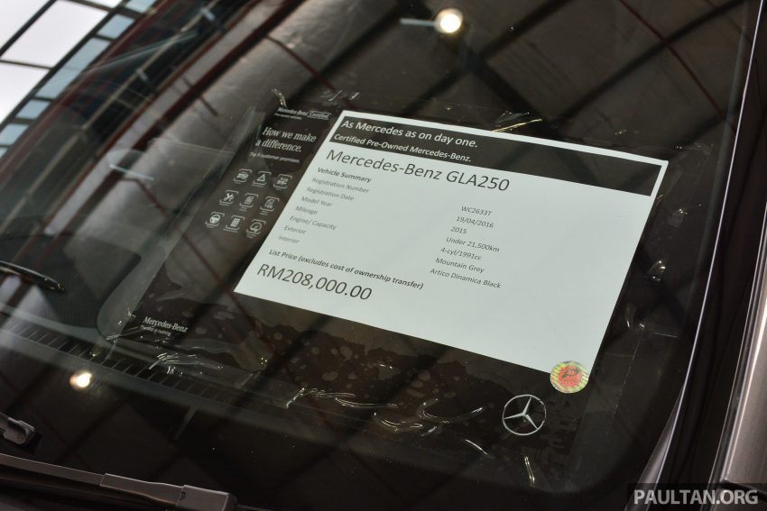 Mercedes-Benz Malaysia 推介官方二手车部门，仅销售卖品质保证的二手宾士，买车后还能享有1年无限里程保固 77329