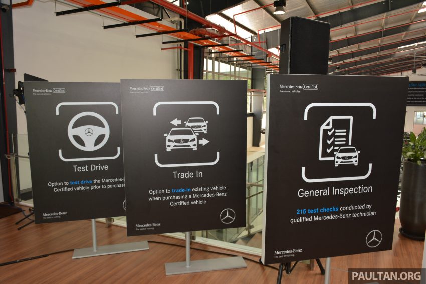 Mercedes-Benz Malaysia 推介官方二手车部门，仅销售卖品质保证的二手宾士，买车后还能享有1年无限里程保固 77340