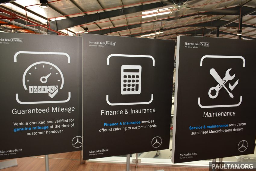 Mercedes-Benz Malaysia 推介官方二手车部门，仅销售卖品质保证的二手宾士，买车后还能享有1年无限里程保固 77341