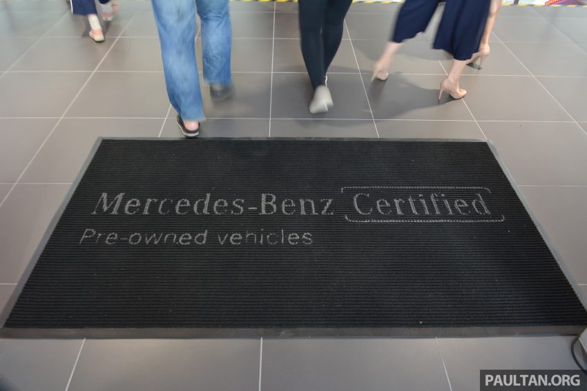 Mercedes-Benz Malaysia 推介官方二手车部门，仅销售卖品质保证的二手宾士，买车后还能享有1年无限里程保固 77319