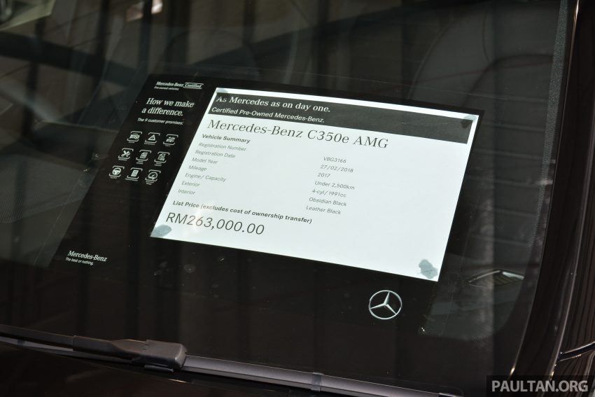 Mercedes-Benz Malaysia 推介官方二手车部门，仅销售卖品质保证的二手宾士，买车后还能享有1年无限里程保固 77328