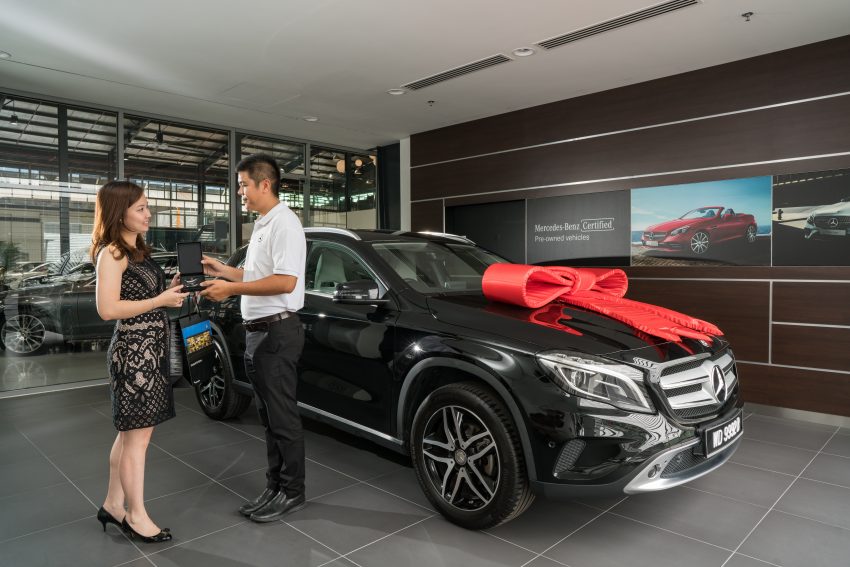 Mercedes-Benz Malaysia 推介官方二手车部门，仅销售卖品质保证的二手宾士，买车后还能享有1年无限里程保固 77375
