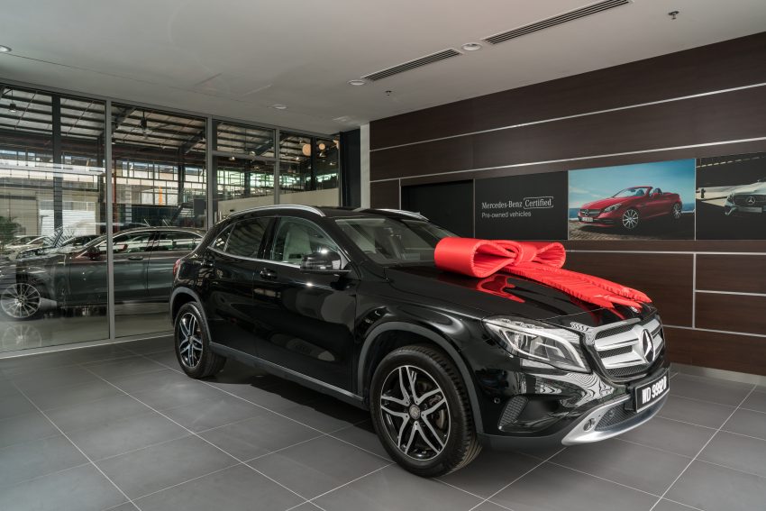 Mercedes-Benz Malaysia 推介官方二手车部门，仅销售卖品质保证的二手宾士，买车后还能享有1年无限里程保固 77377
