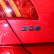 2018小改款 Peugeot 308 正式于大马推出，售价RM130K