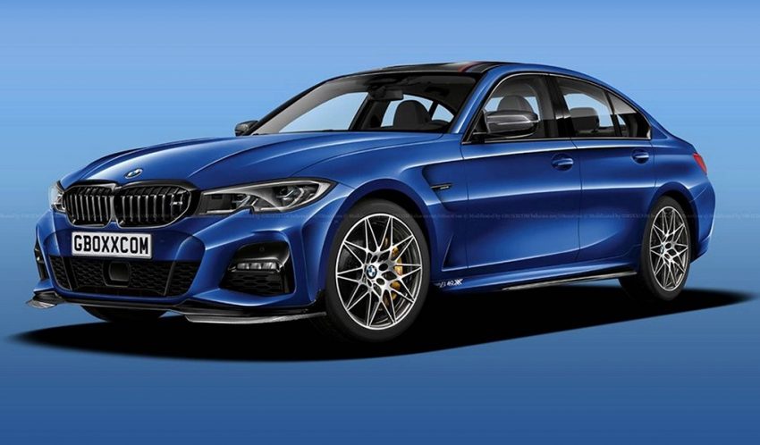 海外媒体自行绘制构想图，全新一代 BMW M3 长成这样？ 78036