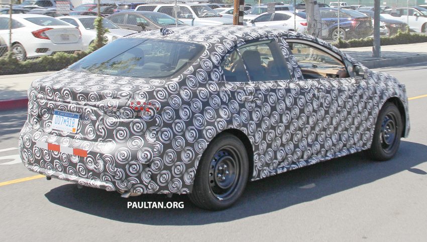 全新 Toyota Corolla Sedan 谍照曝光，确认将在今年面世 77753