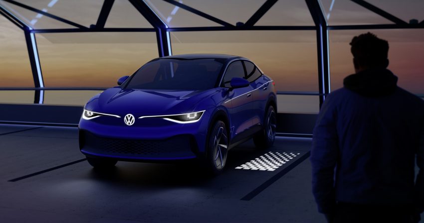 可与道路使用者交流，Volkswagen 研发智能车灯照明技术 79045