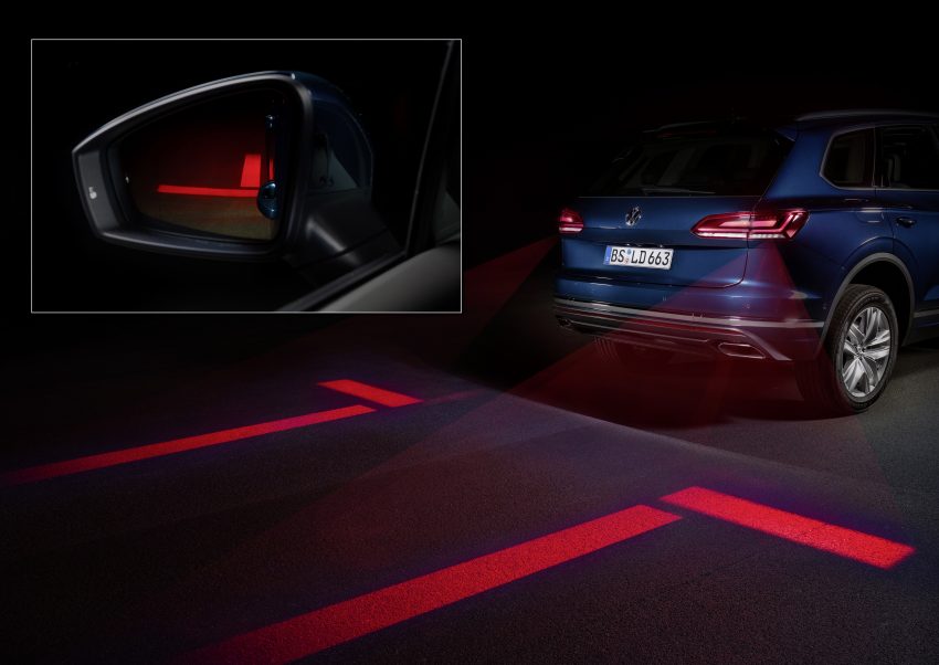 可与道路使用者交流，Volkswagen 研发智能车灯照明技术 79048