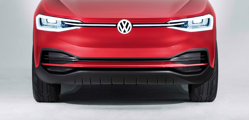 可与道路使用者交流，Volkswagen 研发智能车灯照明技术 79039