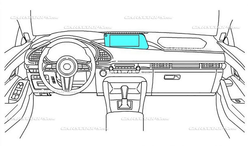 全新一代 Mazda 3 量产版设计草图曝光，下个月亮相？ 78567