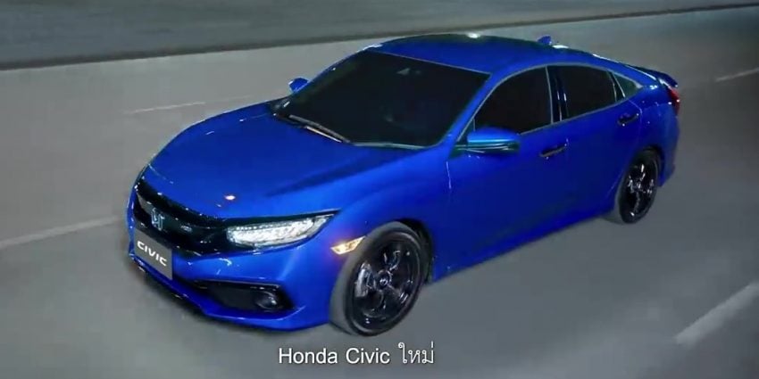 小改款 Honda Civic 于泰国发布，搭载 Honda Sensing 83763