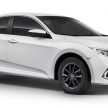 小改款 Honda Civic 于泰国发布，搭载 Honda Sensing