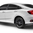 小改款 Honda Civic 于泰国发布，搭载 Honda Sensing