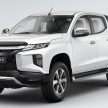 2019年式小改款 Mitsubishi Triton 于泰国进行全球首发，改搭全新六速自排变速箱，搭配一系列先进主动式安全配备