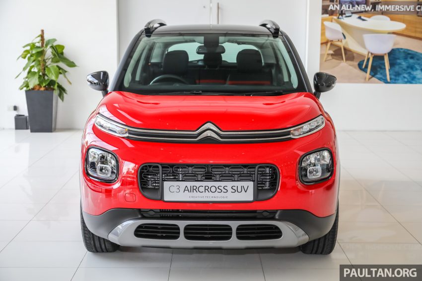 Citroen C3 Aircross 现身大马陈列室，搭载1.2L涡轮引擎 81066