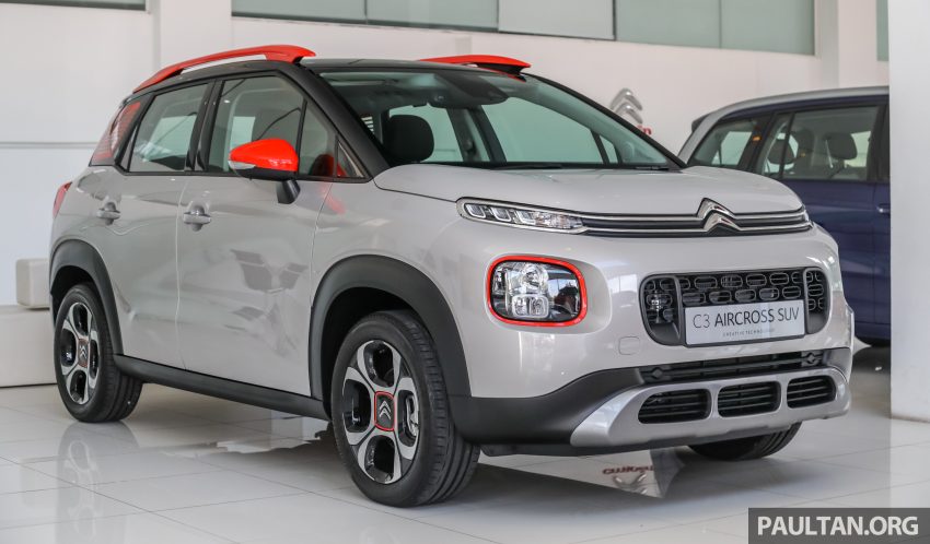 Citroen C3 Aircross 现身大马陈列室，搭载1.2L涡轮引擎 80993