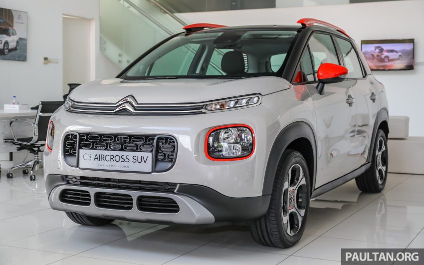 Citroen C3 Aircross 现身大马陈列室，搭载1.2L涡轮引擎 80994