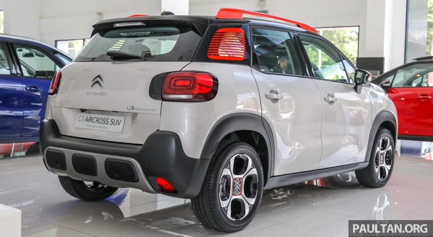 Citroen C3 Aircross 现身大马陈列室，搭载1.2L涡轮引擎 80995