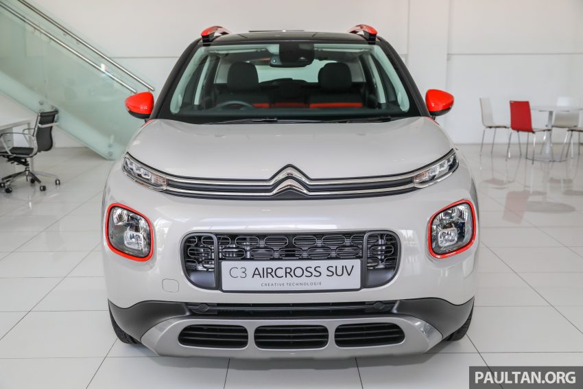 Citroen C3 Aircross 现身大马陈列室，搭载1.2L涡轮引擎 80998