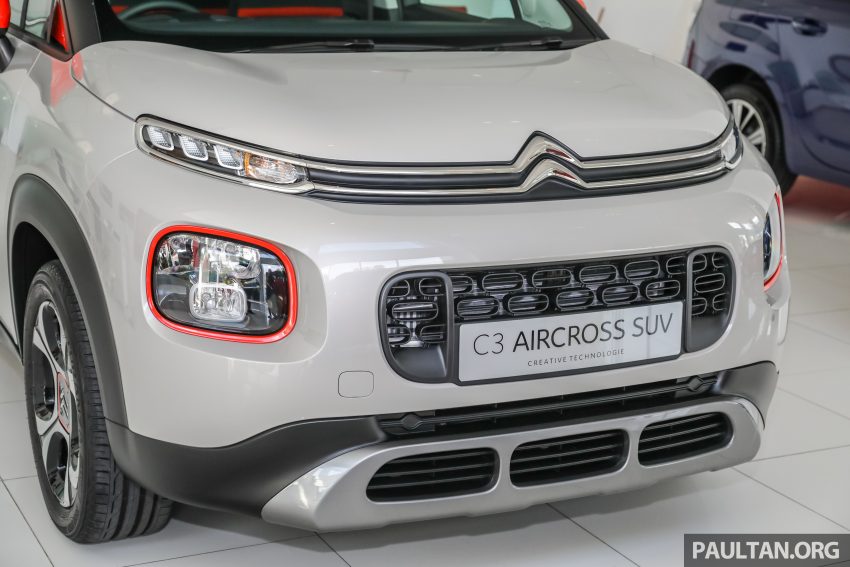 Citroen C3 Aircross 现身大马陈列室，搭载1.2L涡轮引擎 81000