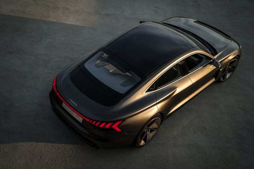 Audi e-tron GT 概念车洛杉矶车展亮相，纯电动582匹马力 83797