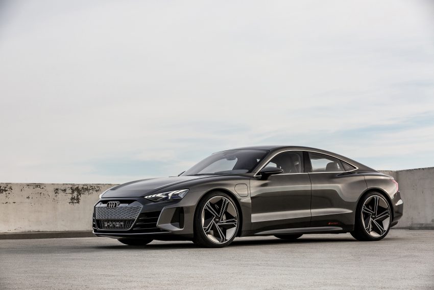 Audi e-tron GT 概念车洛杉矶车展亮相，纯电动582匹马力 83803