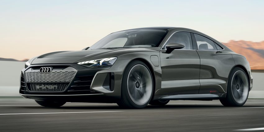Audi e-tron GT 概念车洛杉矶车展亮相，纯电动582匹马力 83787