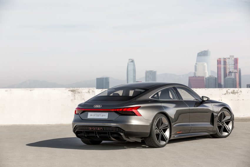 Audi e-tron GT 概念车洛杉矶车展亮相，纯电动582匹马力 83806