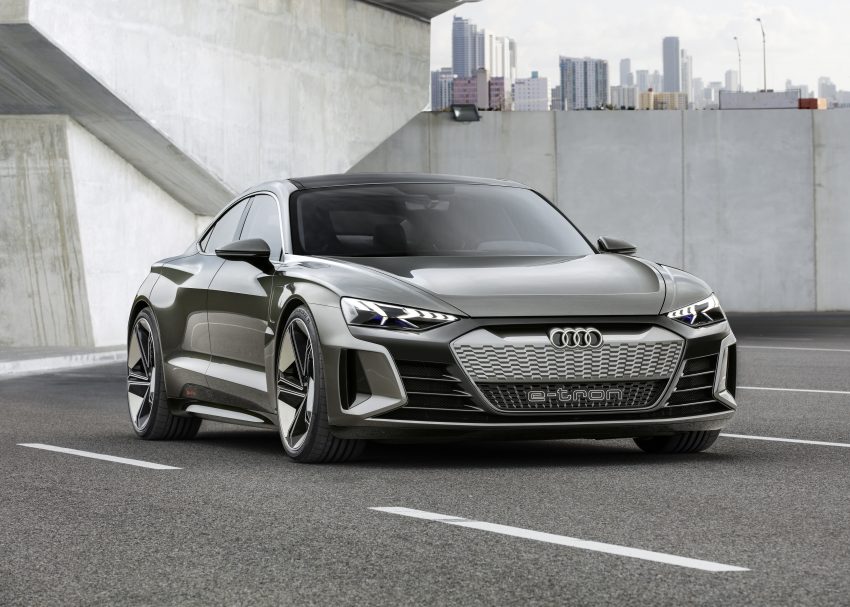 Audi e-tron GT 概念车洛杉矶车展亮相，纯电动582匹马力 83807