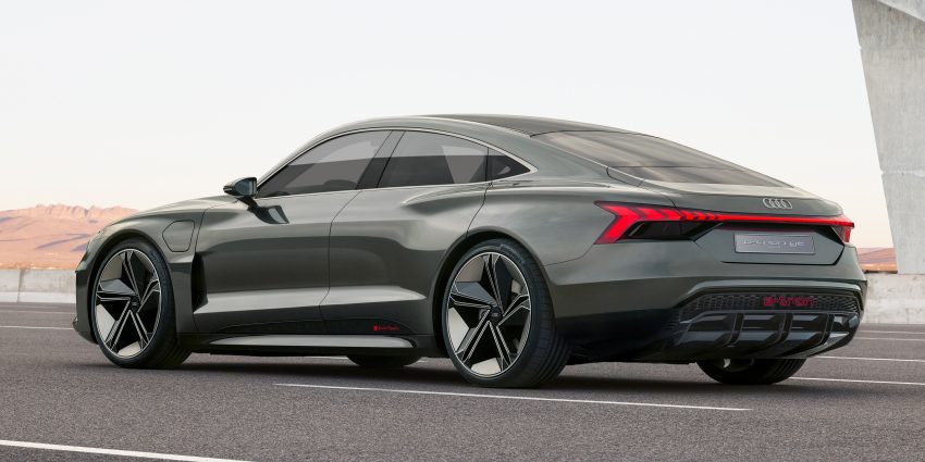 Audi e-tron GT 概念车洛杉矶车展亮相，纯电动582匹马力 83788