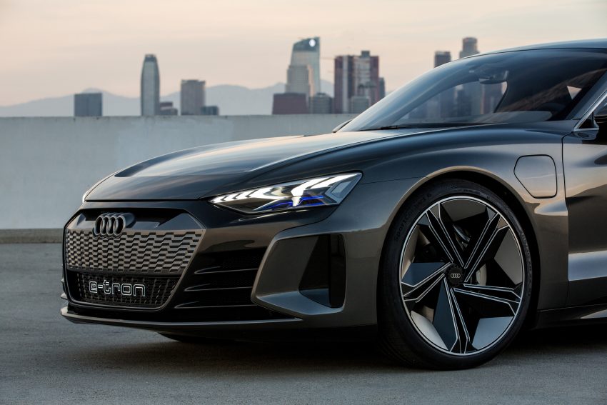 Audi e-tron GT 概念车洛杉矶车展亮相，纯电动582匹马力 83815
