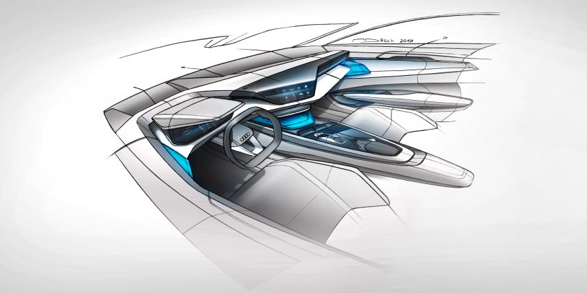 Audi e-tron GT 概念车洛杉矶车展亮相，纯电动582匹马力 83829