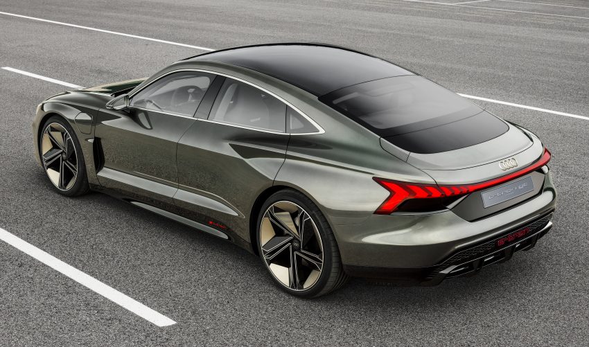 Audi e-tron GT 概念车洛杉矶车展亮相，纯电动582匹马力 83790