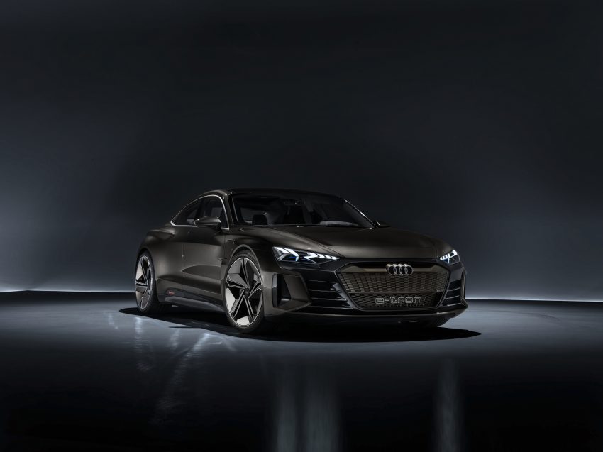 Audi e-tron GT 概念车洛杉矶车展亮相，纯电动582匹马力 83791
