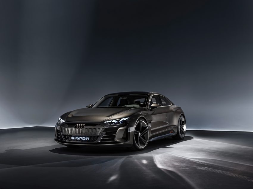 Audi e-tron GT 概念车洛杉矶车展亮相，纯电动582匹马力 83792