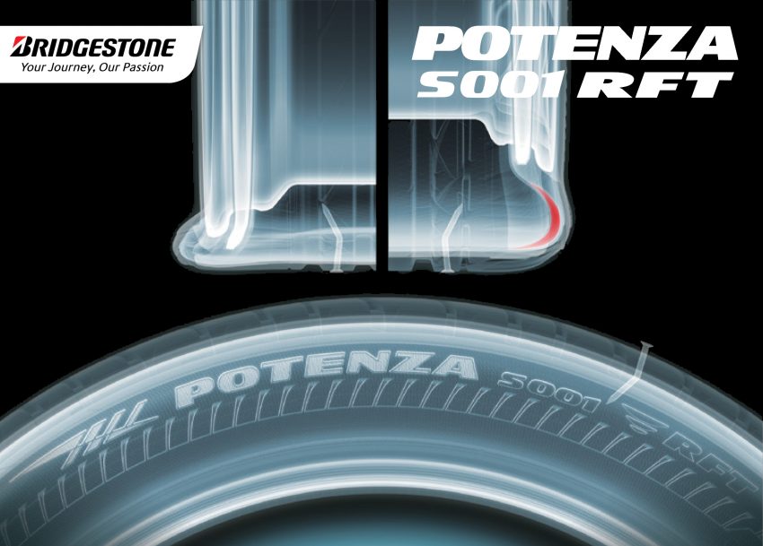 商业资讯：Bridgestone S001 RFT 包含 NanoPro-Tech 技术，对行车舒适、寿命与操控性能不妥协的失压续跑胎 83363