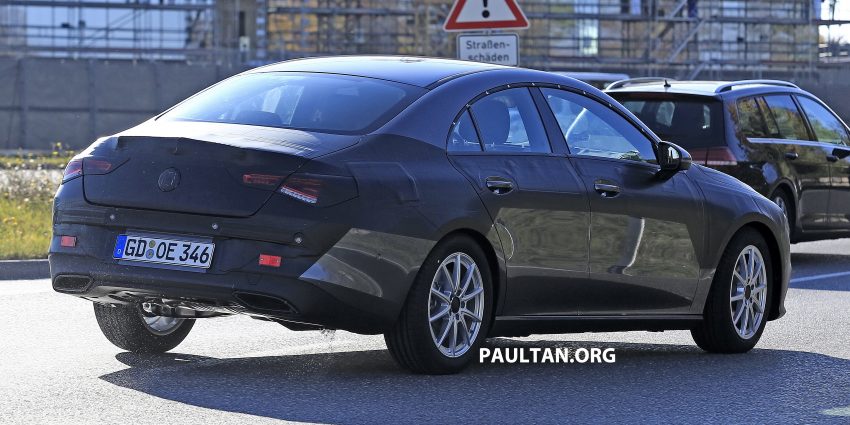 谍照：全新 C118 Mercedes-Benz CLA 无迷彩路测被捕获 81507