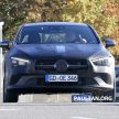 谍照：全新 C118 Mercedes-Benz CLA 无迷彩路测被捕获