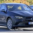 谍照：全新 C118 Mercedes-Benz CLA 无迷彩路测被捕获