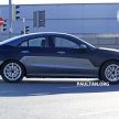 谍照：全新 C118 Mercedes-Benz CLA 无迷彩路测被捕获